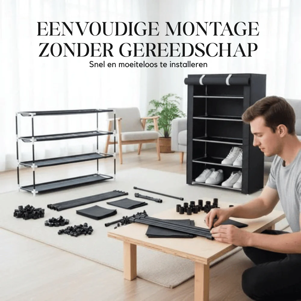 StrideNest – Schoenen Organizer Kast | 50% KORTING - Image 3