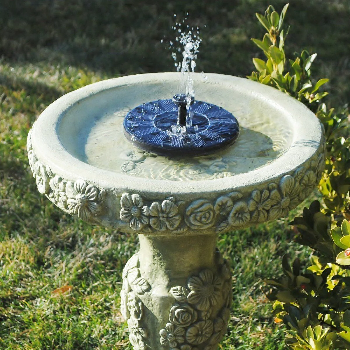 SunSplash™ - Waterfontein op zonne-energie | 50% KORTING
