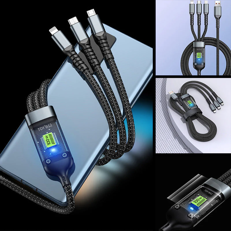 Supersnel opladen 3-in-1 datakabel - Image 16