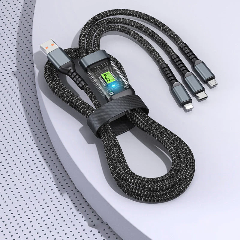 Supersnel opladen 3-in-1 datakabel - Image 4