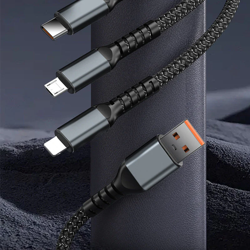 Supersnel opladen 3-in-1 datakabel - Image 8