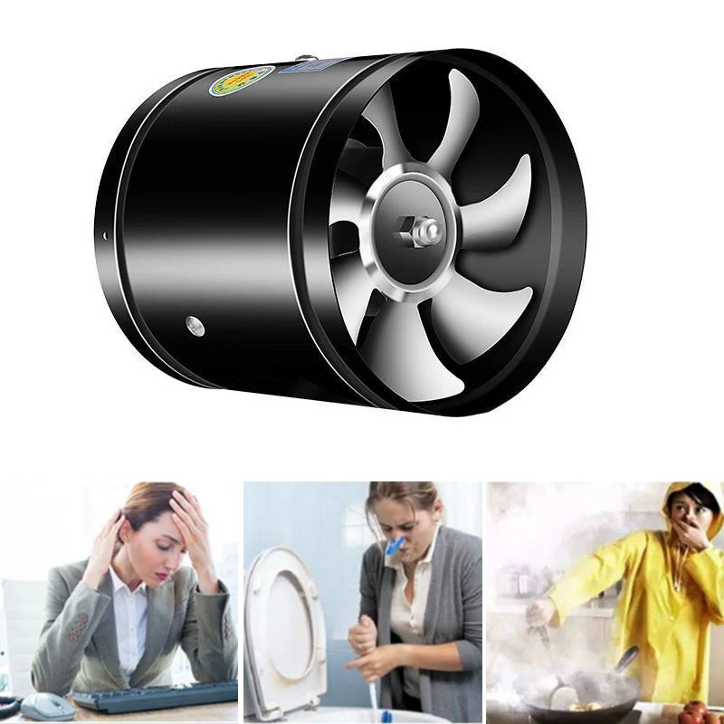 Superzuigende multifunctionele krachtige dempende afzuigventilator - Image 3