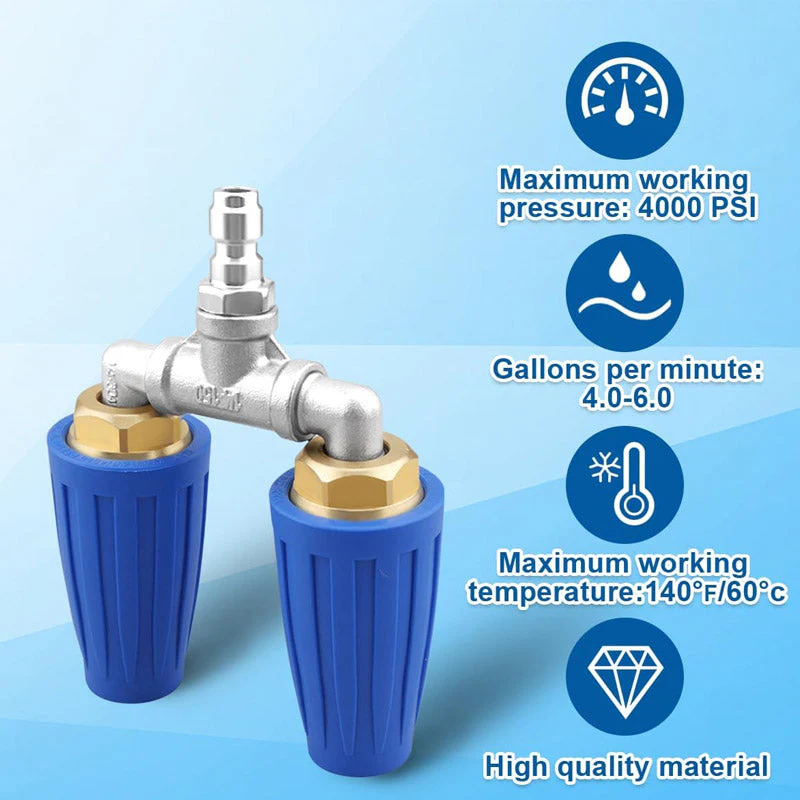 SwiftJet — Dual Turbo Nozzle | 50% KORTING - Image 13