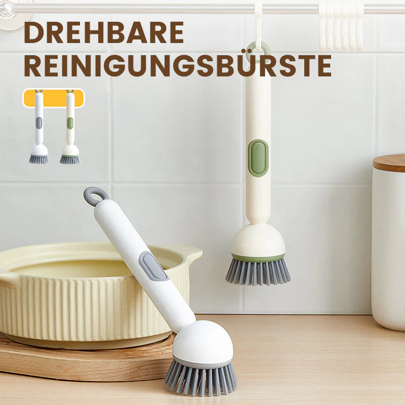 SwivelScrub Borstel – Moeiteloos Glanzend Reiniging