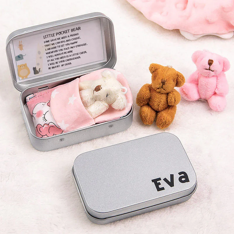 CuddleTeddy - Teddybeer in een blikken doos | 50% KORTING - Image 3