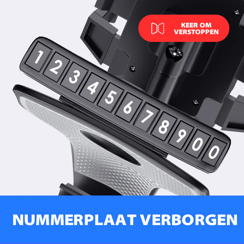 Telefoonhouder met kentekenplaat in het dashboard - Image 10