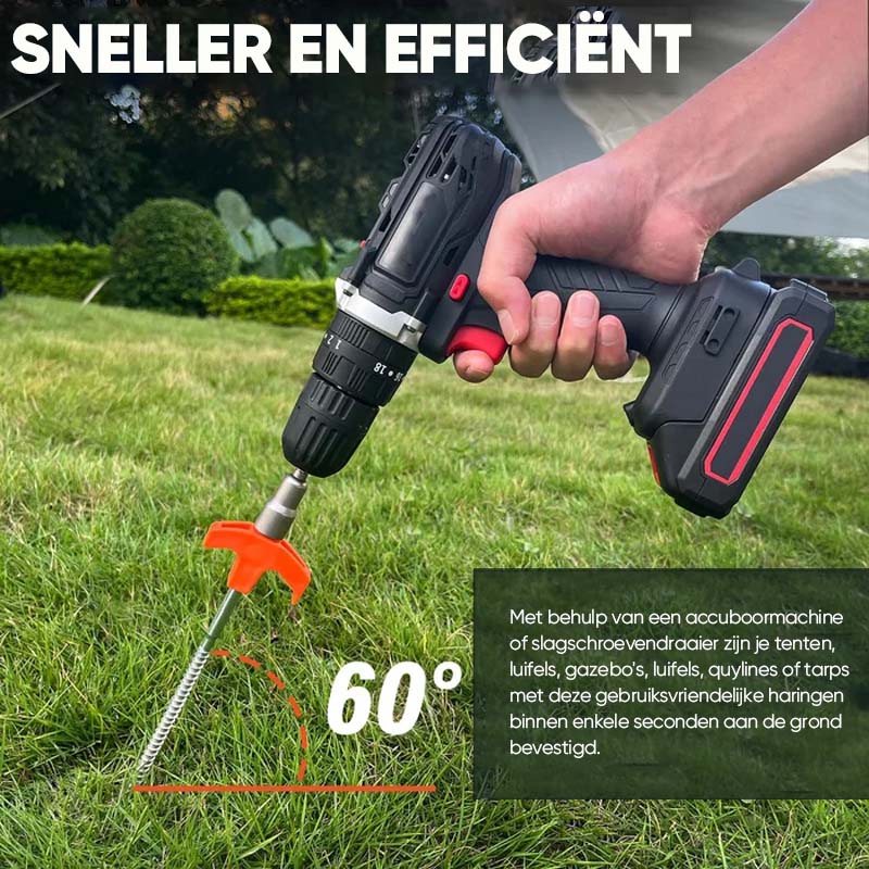 Tentpinnen - Duurzaam en Multifunctioneel voor Eenvoudige Installatie, 16 Stuks - Image 2