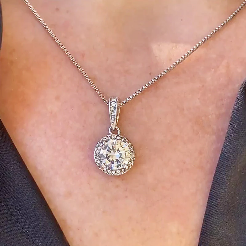 To My Soulmate sprankelende ronde ketting gemaakt - Image 3