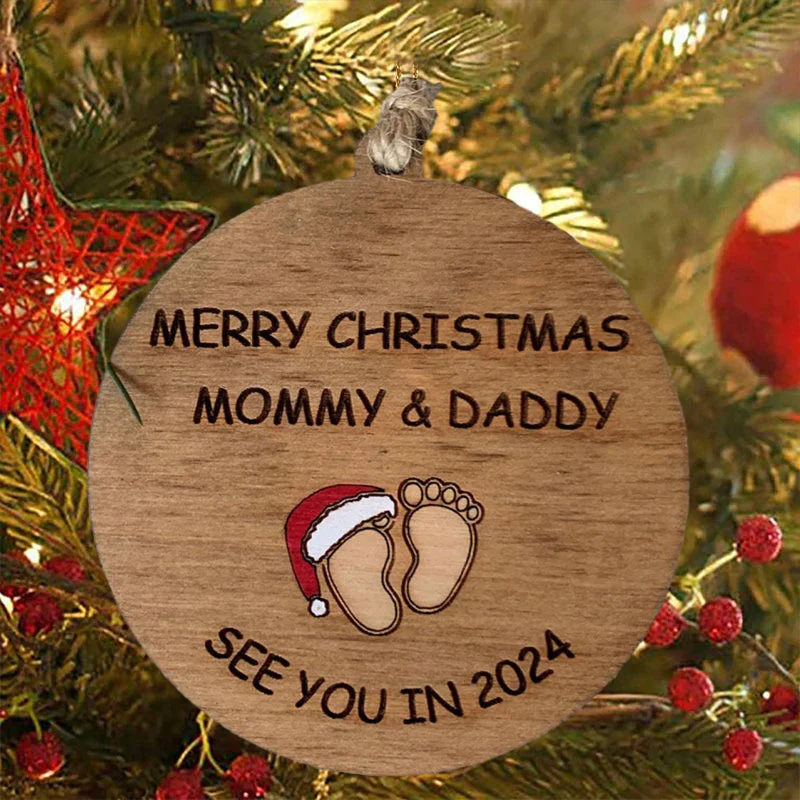 Tot ziens in 2024 kerstboomornament - Image 7