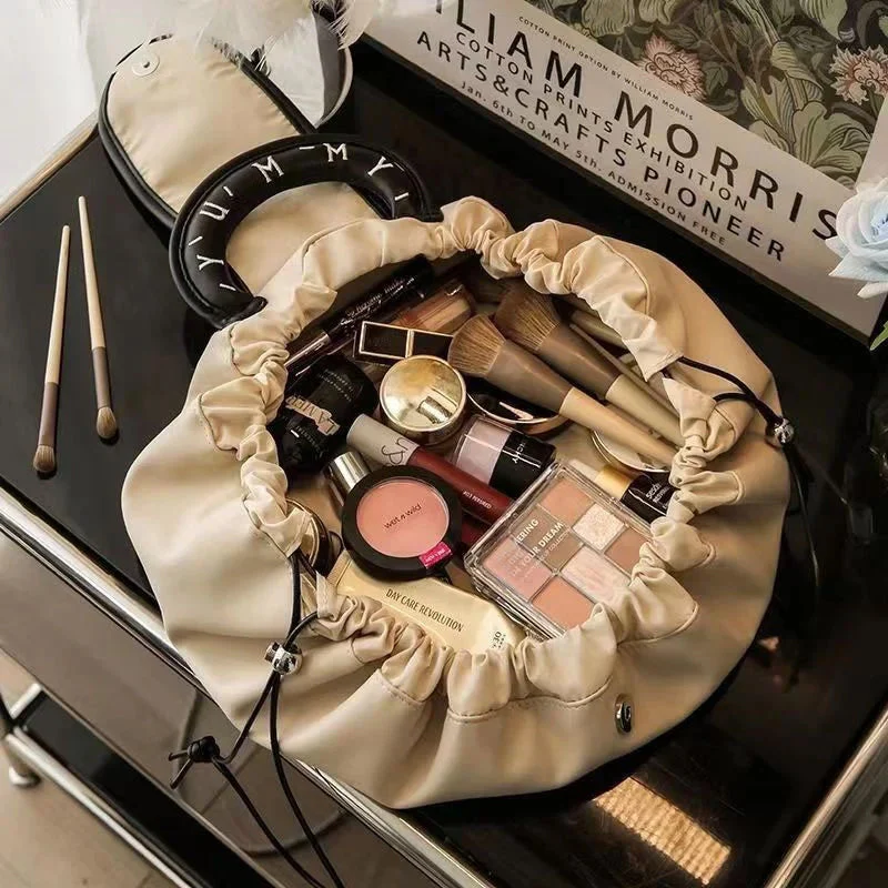 Trekkoord luie make-up handtas - Image 4