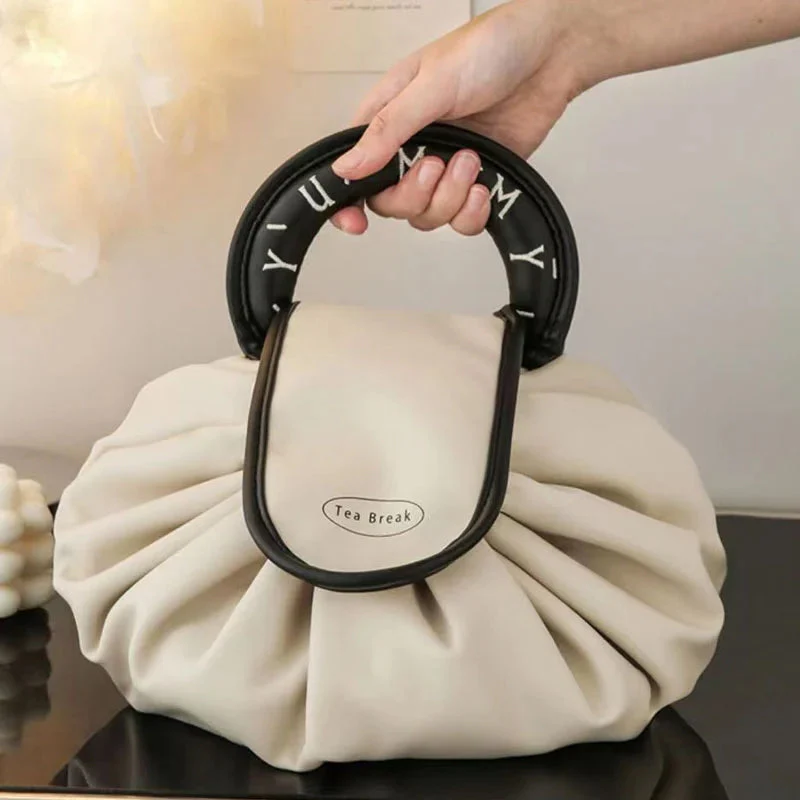 Trekkoord luie make-up handtas - Image 5