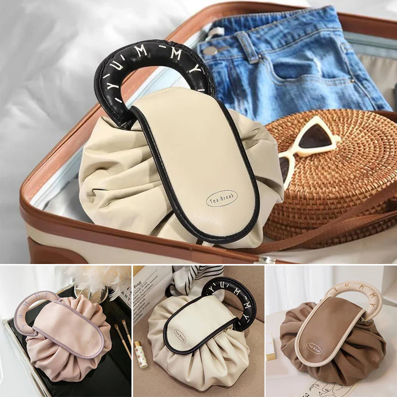 Trekkoord luie make-up handtas - Image 8