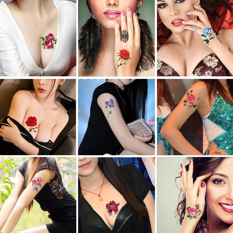 Trendy 3D-tatoeage stickers - Image 5
