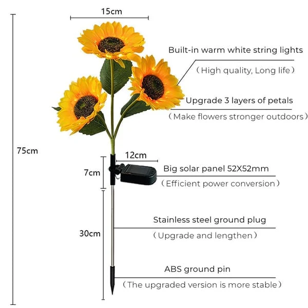 GardenRadiance — Zonnebloem Lampen | 50% KORTING - Image 25