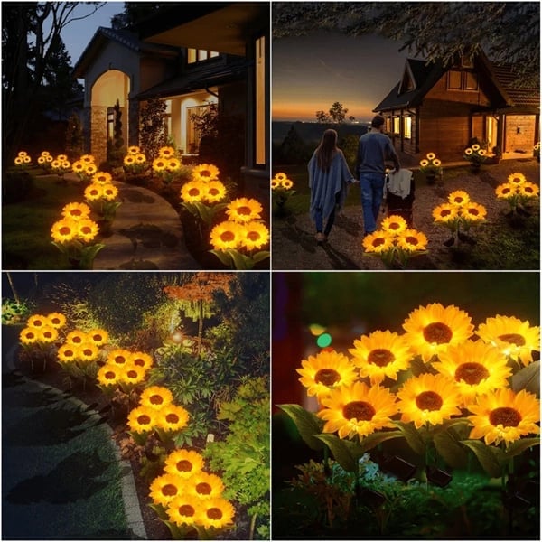 GardenRadiance — Zonnebloem Lampen | 50% KORTING - Image 4