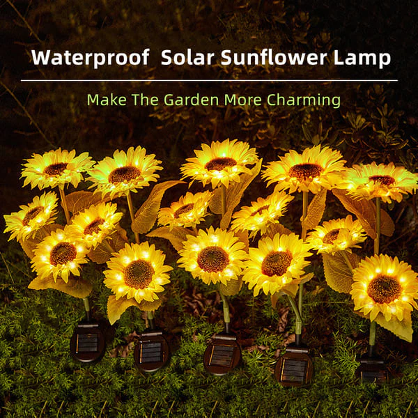 GardenRadiance — Zonnebloem Lampen | 50% KORTING - Image 7