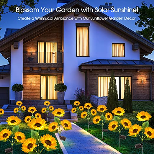 GardenRadiance — Zonnebloem Lampen | 50% KORTING - Image 9