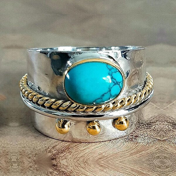Turkoois Breedband Ring - Image 3