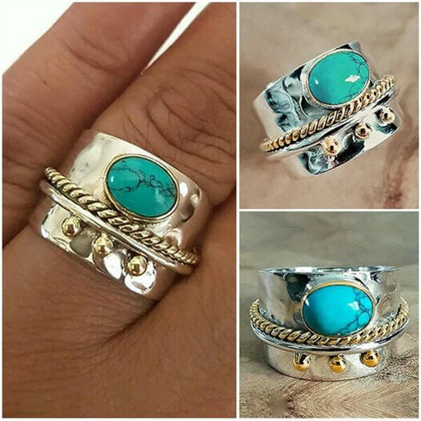 Turkoois Breedband Ring - Image 4