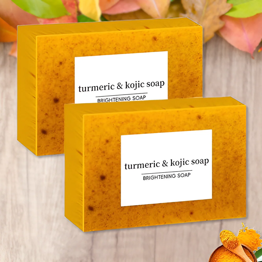 Laat je huid stralen met Turmeri Glow Zeep 100g | 1+2 GRATIS - Image 4