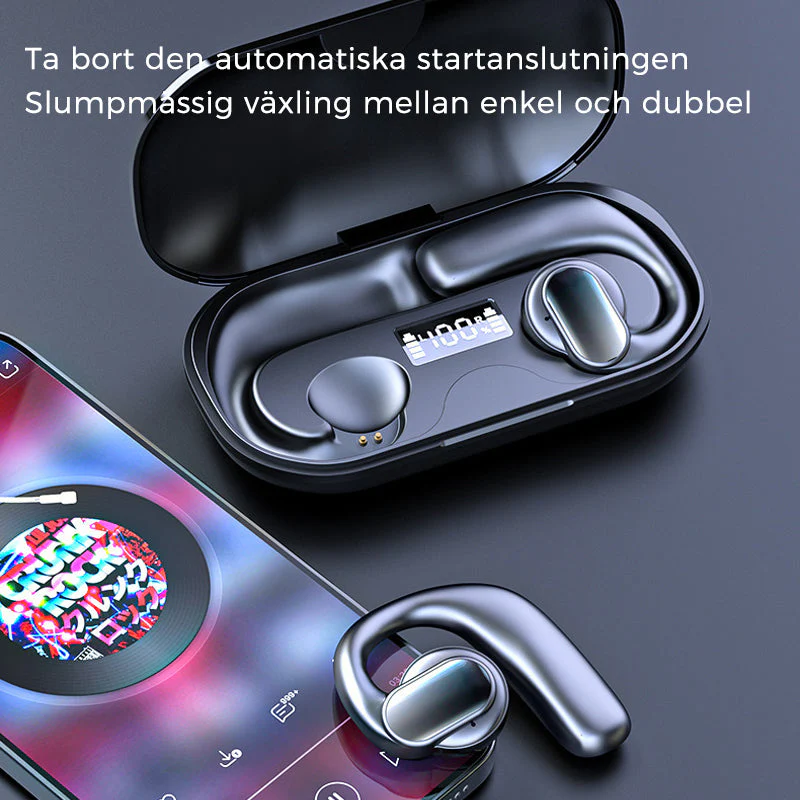 TWS draadloze digitale Bluetooth-oordopjes met beengeleiding - Image 12