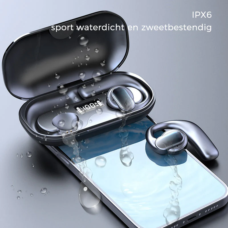 TWS draadloze digitale Bluetooth-oordopjes met beengeleiding - Image 14