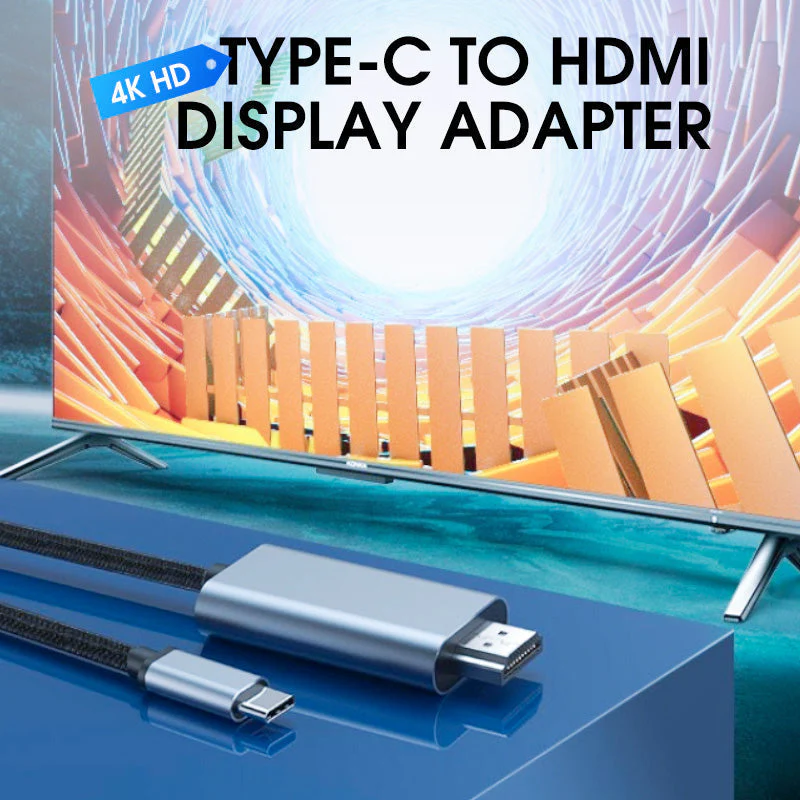 Type-C naar HDMI Adapter — Indrukwekkend Scherpe Beeldkwaliteit