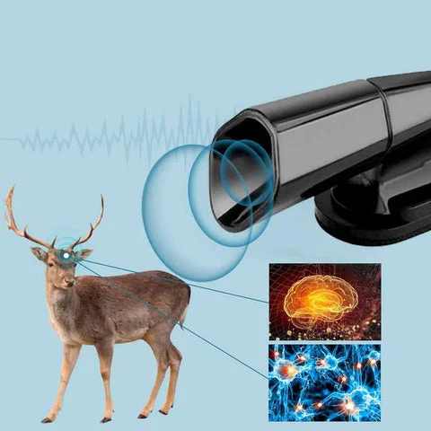 Ultrasone hertenwaarschuwingsfluitafweerder voor in de auto - Image 5