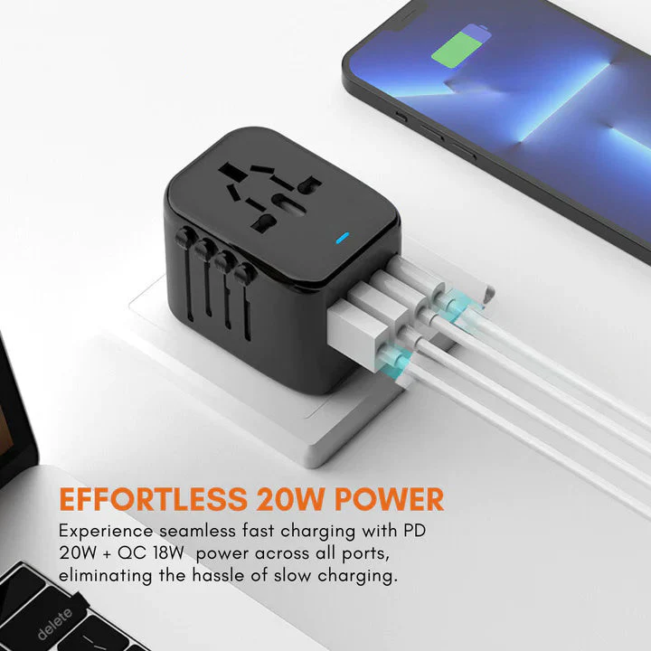 Universele 100V-220V Smart Travel Adapter Spanningsomvormer - Image 8