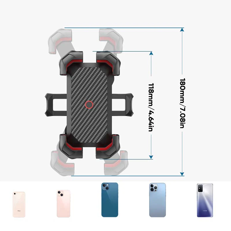 Universele fiets telefoonhouder met 360° zicht - Image 10