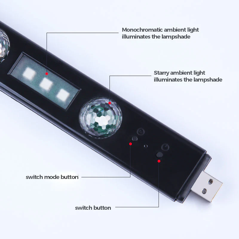 USB oplaadbare kleurrijke led decoratieve verlichting - Image 18