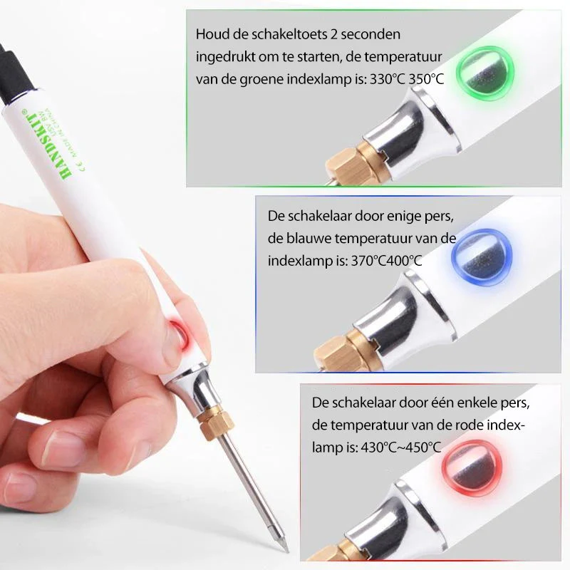 USB Portable Electric Soldering Iron Set - Image 6