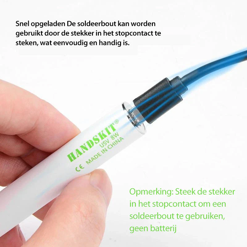 USB Portable Electric Soldering Iron Set - Image 7