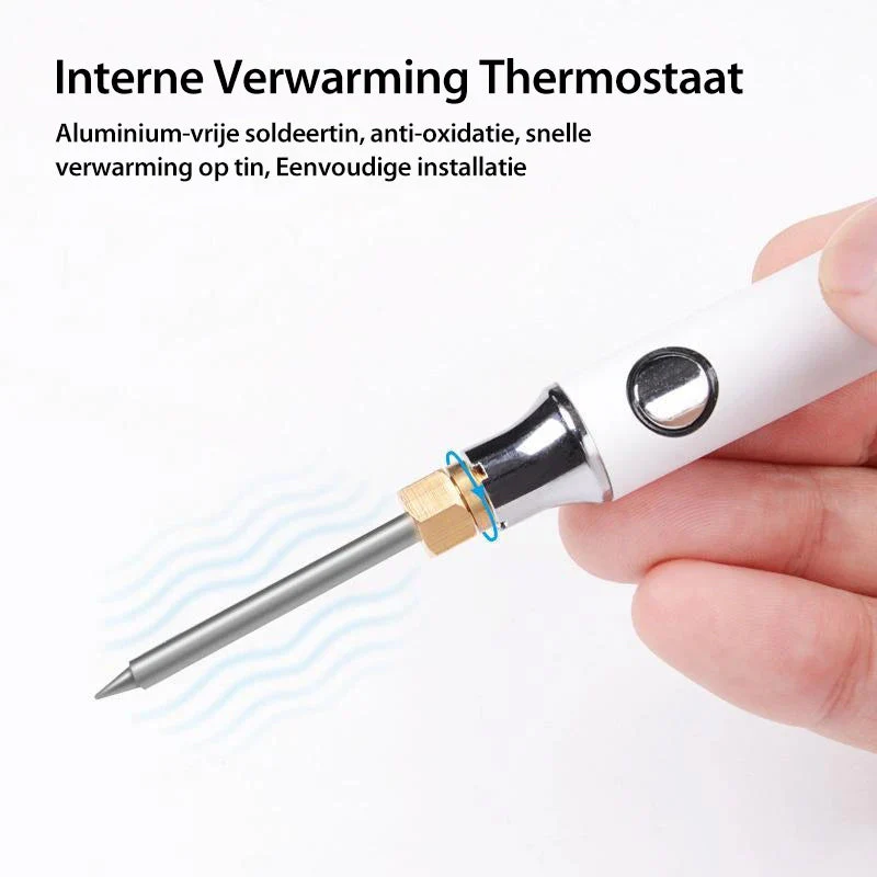 USB Portable Electric Soldering Iron Set - Image 8