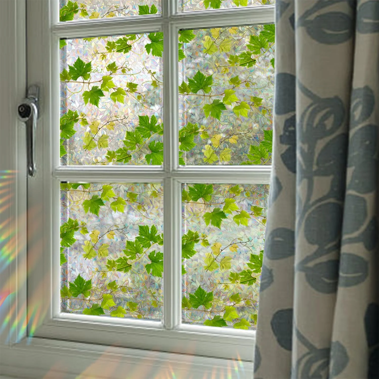 UV-beschermende regenboogglasstickers voor privacy in huis - Image 12