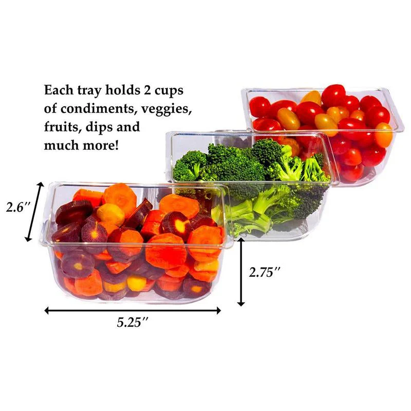 Veelzijdige tray container met 5 trays - Ideaal voor de zomer of tijdens het picknicken! - Image 8