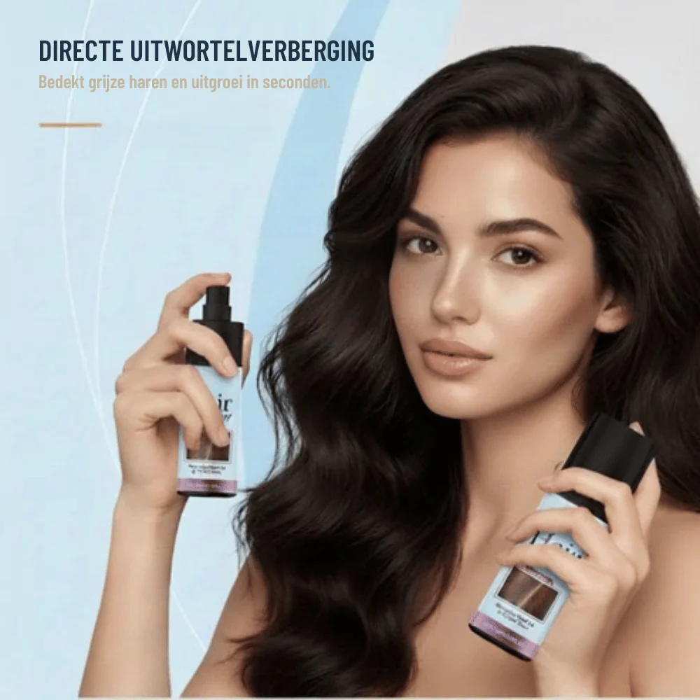 Veraluxe — Uitgroei Camouflage Spray | 1+1 GRATIS