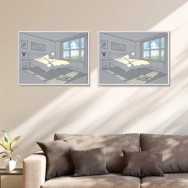 Verlichting Schilderij Decoratie - Image 8