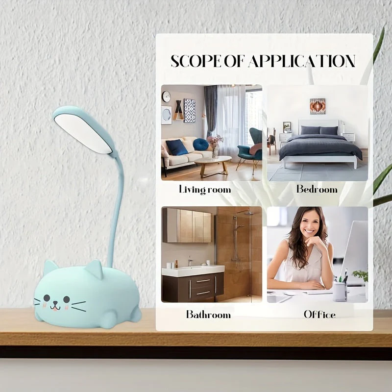 Verstelbare LED Bureaulamp met USB Oplaadfunctie - Image 9