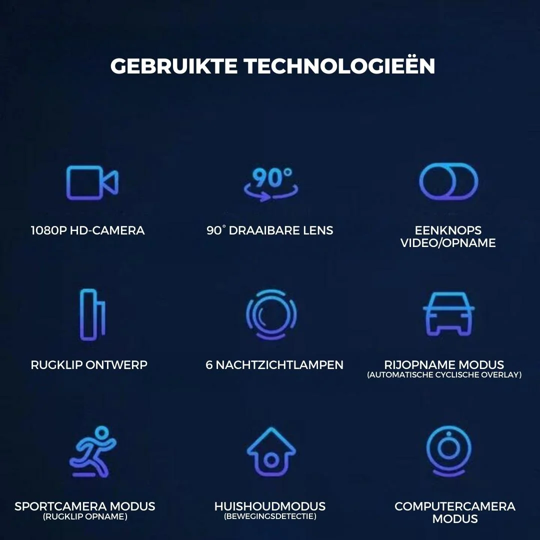 VideoCam™ - Draagbare videorecorder met nachtzicht + GRATIS SD KAART - Image 11
