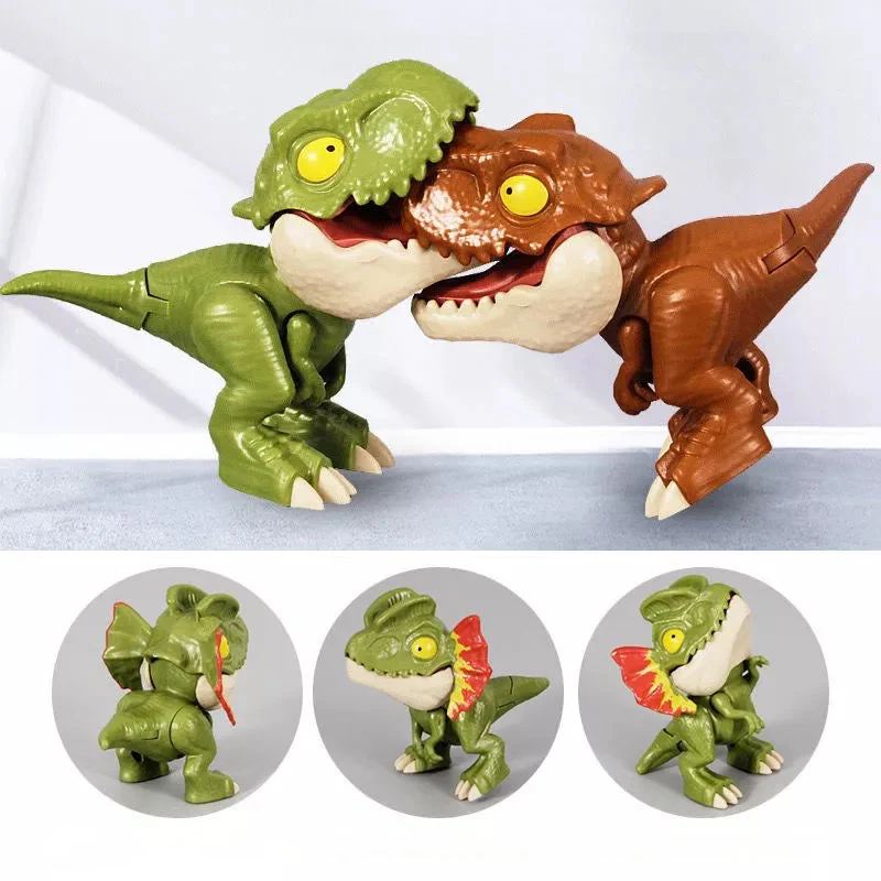 Vingerknijpende dinosaurus actiefiguren - Image 12