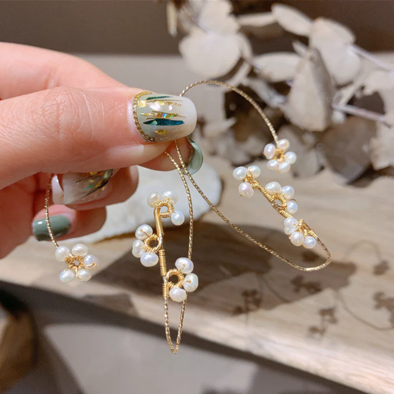 Vintage Parel Oorbellen - Image 3