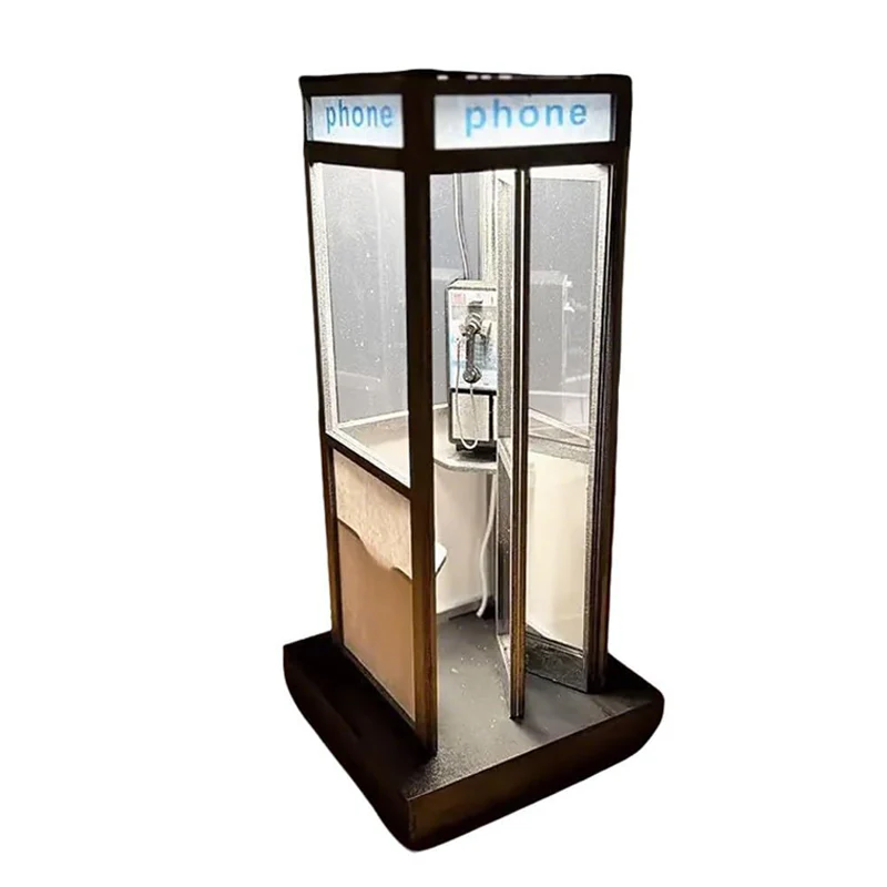 Vintage telefooncel lamp – Dompel jezelf onder in nostalgie - Image 2