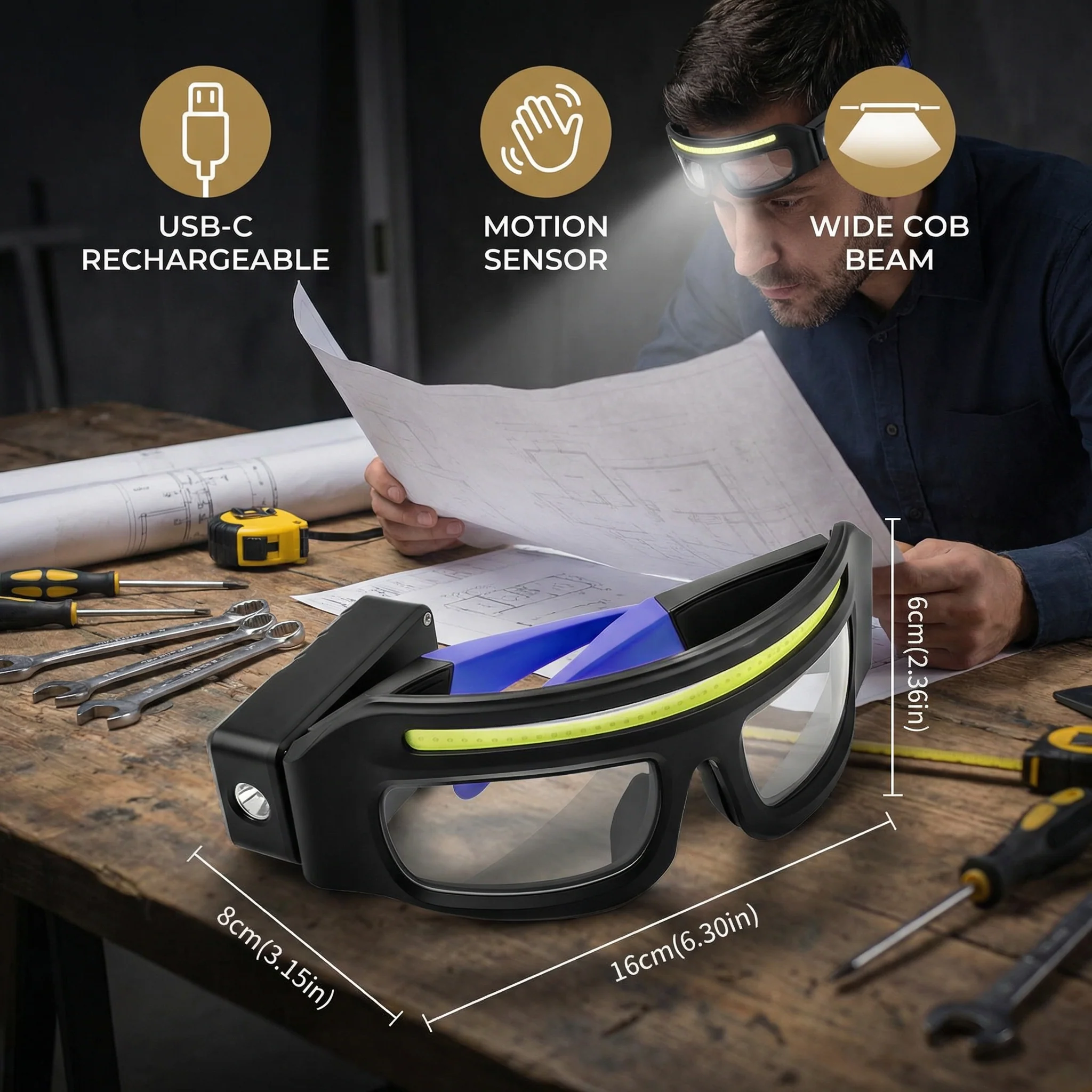 VisionBeam Bril — Vrijheid met Follow-Focus - Image 5