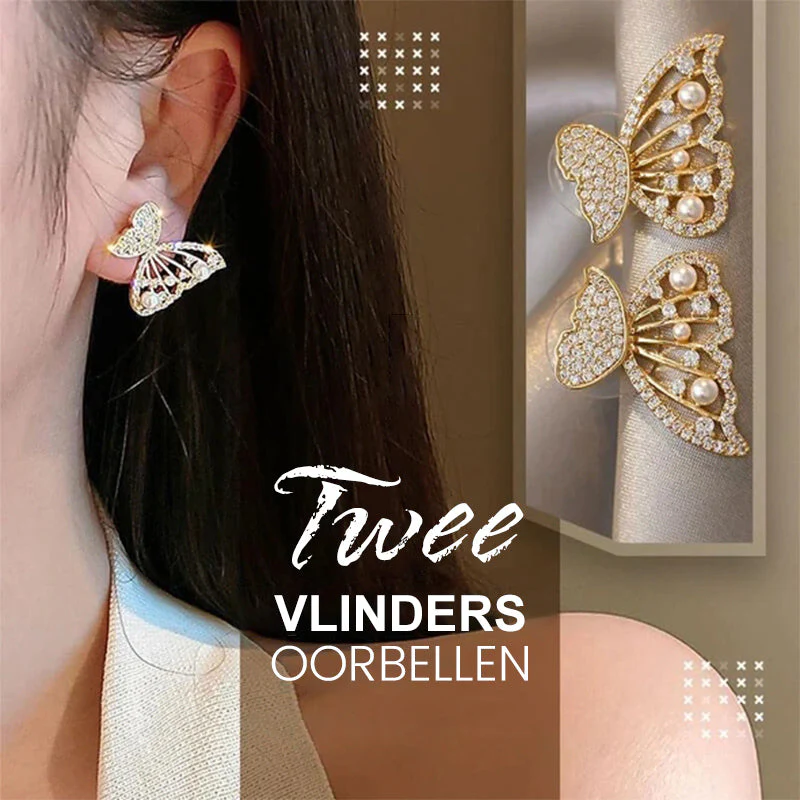 Vlinder oorbellen - Image 7