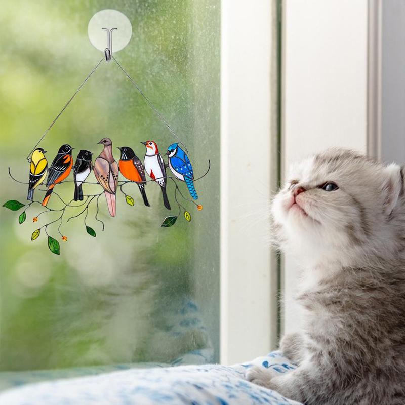 VogelVibes - Breng vreugde en kleur in huis met een levendige zonnevanger van glas | 50% KORTING - Image 11