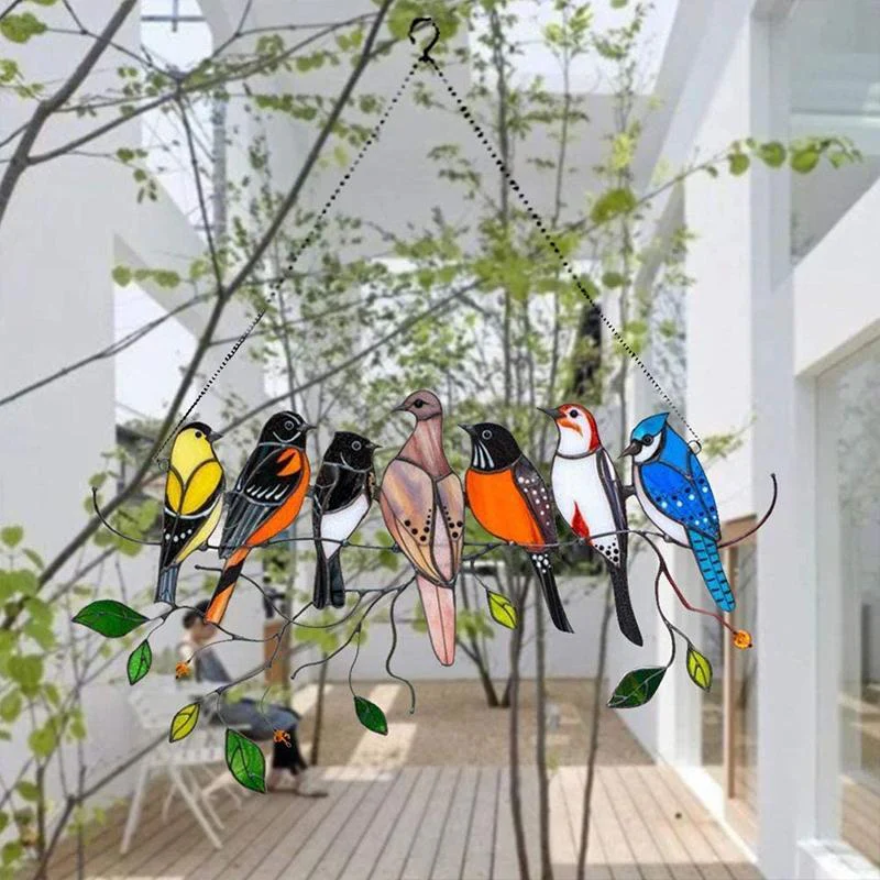 VogelVibes - Breng vreugde en kleur in huis met een levendige zonnevanger van glas | 50% KORTING - Image 12