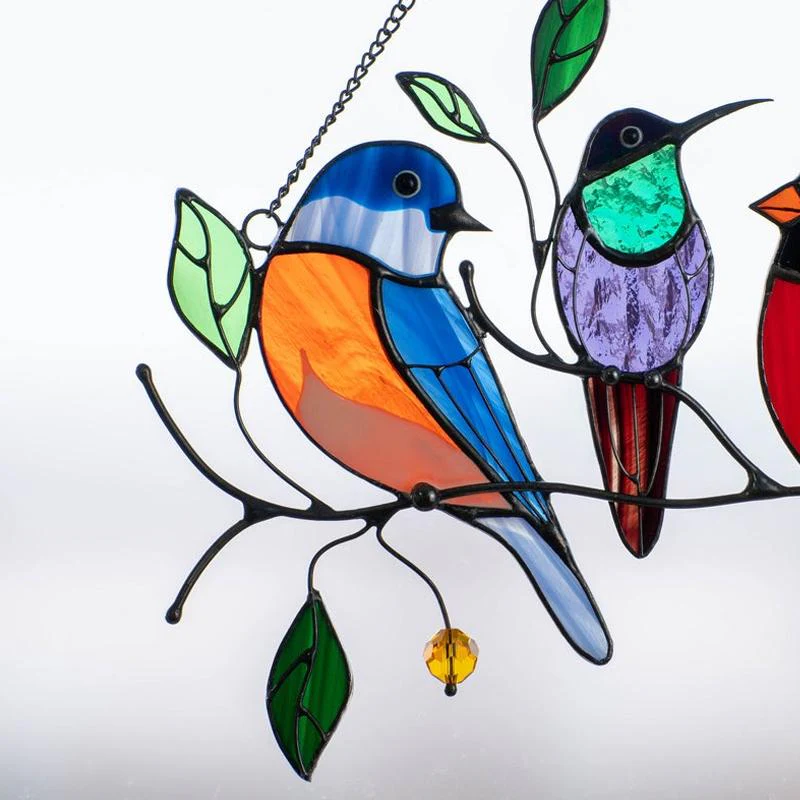 VogelVibes - Breng vreugde en kleur in huis met een levendige zonnevanger van glas | 50% KORTING - Image 6