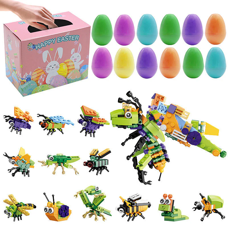Voorgevulde Mystery DIY-doos met speelgoed met paaseieren - Image 11