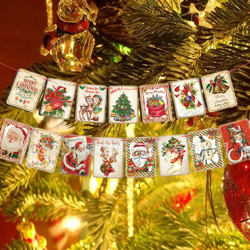 Vrolijke Kerst Open Haard Banner - Image 6